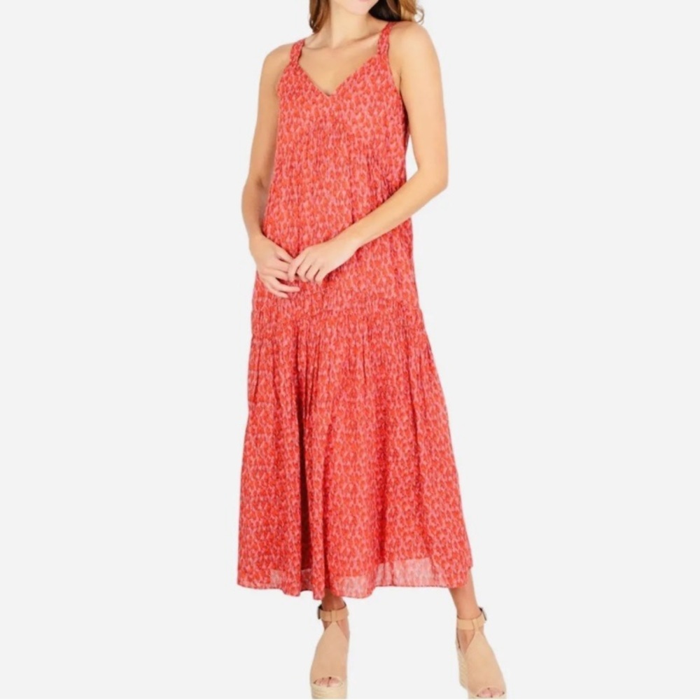 Joie Tea Rose Tiered Maxi Dress. Size Small. Excellent Condition.
